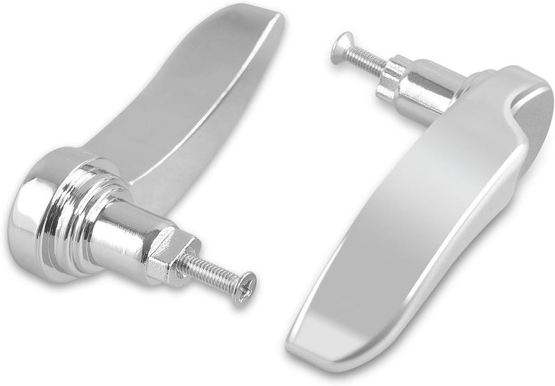 SWESGI Saddle Bag Latch for Street Glide Road King Road Glide Ultra Limited Hard Bags Saddlebag Latch Lever for Harley Davidson Touring 2014-2024 (Lever Chrome) - Image 4